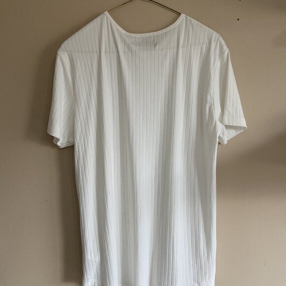 Kangol Ribbed Button Shirt, New With Tag Size US S - Picture 2 of 4